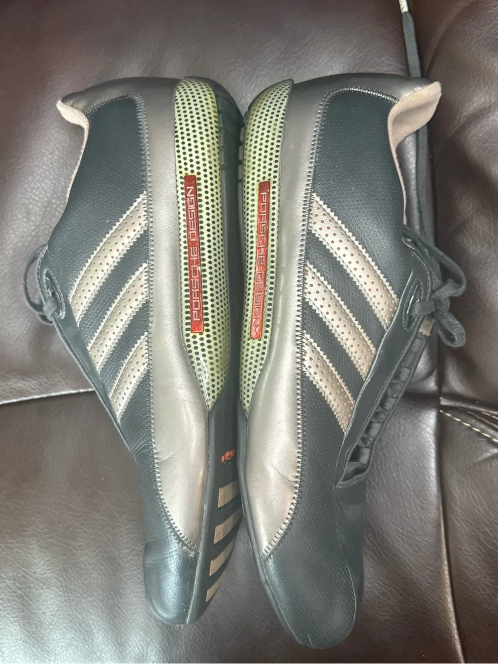 Adidas Porsche Design Sport Driving Shoes Gray Silver Men’s 9.5
